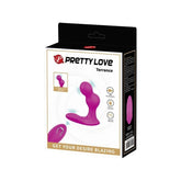 Pretty Love Terrance Flexible Remote Controlled Anal Vibrator Massager Purple Anal Vibrators